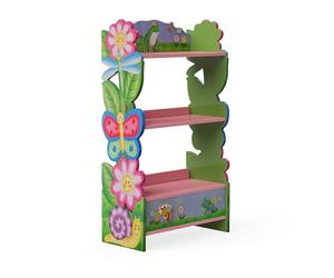 Fantasy Fields Bibliothèque Enfant Fille Bois étagère de Rangement Livres Jouets W-7500A