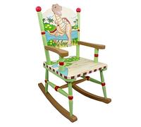 Fantasy Fields - Dinosaur Main Enfants Royaume Crafted Rocking Chair en Bois TD-0076A