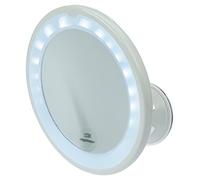 FANTASY Miroir de Miroir Compact Mark Modèle Miroir LED, Plastique Blanc