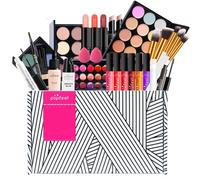 FantasyDay Calendrier de l'Avent 2026 Coffret Cadeau Beauté Xmas Maquillage | Femme Fille Kit de Maquillage Complet avec Ombres Paupière, Rouge à Lèvres, Pinceaux, Mascara, Poudre, Eyeliner, Gloss, Blush