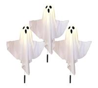 Fantôme lumineux à DEL solaire étanche, lumières fantômes pour Halloween, décorations d'extérieur, pour patio, porche, jardin, cour, , maison hantée, parc, maison, ferme