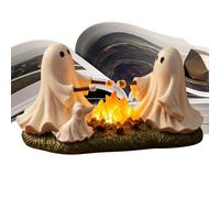 Fantôme lumineux, bijoux d'Halloween originaux, création de sculpture en ré | Élément décoratif utile, accessoire de vacances de style classique, décoration pour la maison, le bureau et la ferme