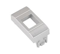 Fanton 23929-B10 Kit de 10 adaptateurs de type Keystone pour plaques et supports BTICINO LIVING TECH couleur argent