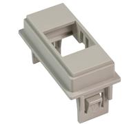 Fanton 23961-B10 Kit 10 adaptateurs de type Keystone pour plaques et supports BTICINO LIVING NOW couleur sable