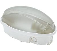 Fanton 62720N Plafonnier ovale PANDA MIDI LED 12W 4000K IP65, dimensions 215x125x110 mm., coque en polycarbonate opale
