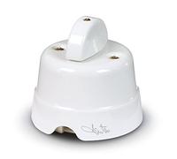 FANTON 84001 Interrupteur mural 10AX 250V support céramique COUNTRY