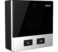 Fanvil I10SD - Noir - argenté - IP54 - acrylonitrile-butadiène-styrène (ABS) - vertical - Ethernet rapide - 10,100 Mbit/s (I10SD)