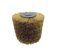 FANZTOOL Brosse Abrasive Métal 120x100 mm - Rouleau de Satinage pour Machine à Satiner - Diamètre Intérieur 19 mm