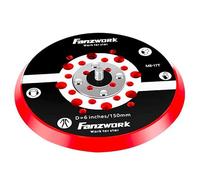 FANZWORK Plateau de ponçage velcro pour ponceuse excentrique Ø 150 mm | Filetage extérieur M8 | Plateau de ponçage avec velcro