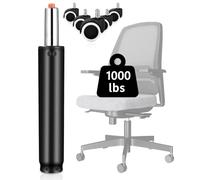 FAOKZE Verin a Gaz de Rechange pour Chaise de Bureau,270 mm-390 mm Vérin Fauteuil Bureau Rechange Peut Supporter 450 kg (1000 LB),avec 5 Roues universelles,pour Fauteuil tabourets