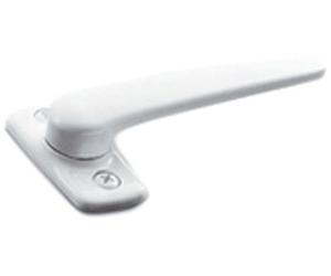 FAPIM GAU05110 Poignee de Porte Seule Horus saillie reduite-Finition.Argent RAL 9006