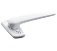 FAPIM GAU05112 Poignee de Porte Seule Horus saillie reduite-Finition.Blanc RAL 9010