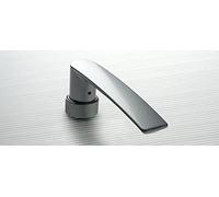 FAPIM GAU05A01 Béquille Iris-pour poignée de fenêtre avec mécanisme 0520-Entraxe 21,5 mm-0500A_32-Blanc RAL 9010