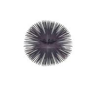 FAR Brosse ronde en acier avec anneau de nettoyage cheminée diamètre 200 mm