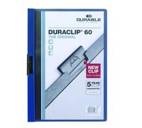 Farde à clip Duraclip Original 60 bleu foncé 5 pièces Paquet de 5 pièces