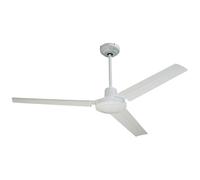 Farelek Seychelles Ventilateur de plafond 122 cm Blanc