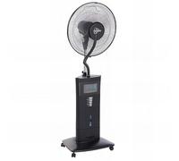 Farelek Yellowstone Ventilateur - Pulvérisateur Puissance 100 W, Diamètre 400 mm, Télécommande, Sélecteur de Vitesse, Nombre de Vitesses X3, Noir