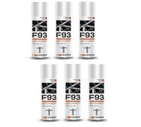FAREN F93 Zinc Spray Pureté 98%, Zincant à froid, Anticorrosif, Antirouille, donne une teinte claire brillante, particulièrement adaptée pour la retouche de pièces soudées et oxydées, 400 ml (6)