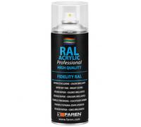 FAREN RAL ACRYLIC, peinture en aérosol acrylique 100 %, vernis FIDELITY RAL, couleurs brillantes à séchage rapide, 400 ml (1, RAL 6002 VERT PRINTEMP)