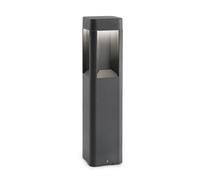 Faro 71199, Éclairage extérieur du socle/poteau, gris foncé, aluminium, IP54, I, 8 W