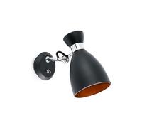 Faro Barcelona 20049 - RETRO Applique noire et cuivre