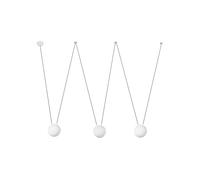 Faro Barcelona 28375-3L - MINE GLASS SPACE 3L Suspension blanche