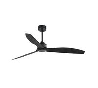 Faro Barcelona 32100 - JUST FAN Ventilateur de plafond noir mat avec moteur DC