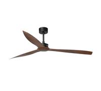Ventilateur de plafond DC Just Fan XL Noir / Noyer Faro
