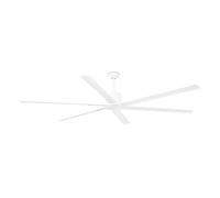 Faro Barcelona Ventilateur de plafond Andros – basse consommation, télécommande – Blanc 213 cm