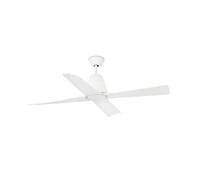 Faro Barcelona Ventilateur de plafond extérieur Typhoon DC Blanc