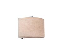 FARO BARCELONA 62705 - SAHARA Lampe applique chrome/lin
