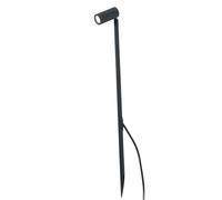 Faro Barcelona Borne lumineuse extérieure LED Seth 6W 2700K IP44 réglable noire 60 cm
