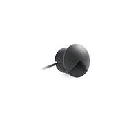 Applique murale encastrée UVE 3000K IP44 gris foncé