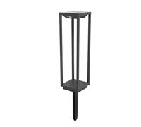 Faro Lampe solaire d'extérieur Saura LED 2,2 W détecteur de mouvement IP54 Gris foncé