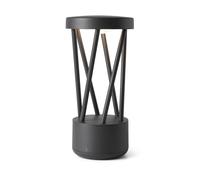 Faro Lampe de socle TWIST LED 10W 3000K IP65 en aluminium gris foncé