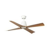 Faro Barcelona Ventilateur de plafond Typhoon DC Extérieur Blanc-Érable