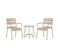 Faro ensemble de salon 3 parties beige.