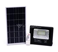 Faro Led 25W À Batterie Avec Panneau Solaire Et Télécommande V-TAC VT-25W