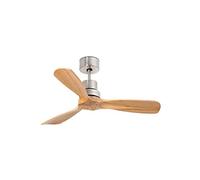 Ventilateur de plafond à basse consommation avec télécommande Mini Lantau Nickel / Pin 107 cm