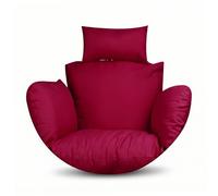 Faroby Housse de Coussin de Chaise à œufs, Housse Coussin balançoire Suspendue Remplacement pour chaises à balançoire et œufs, sans Remplissage, Violet, Chaise Suspendue
