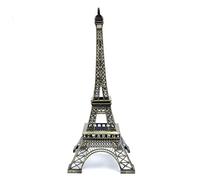 Faroby Statue Tour Eiffel, Mini Figurine Paris en métal, décoration de Table décorative, 32cm