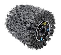 Fartools Brosse métallique 110884 – fibres métal torsadées pour rénovateur, moyeu plastique