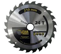 Fartools 113811 Lame Diamètre 210 mm Noir