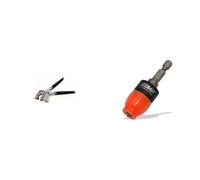 Fartools 212002 Pince pour Rail à placoplâtre & EDMA 264055 THE DIMPLER - Porte-embout de vissage aimanté spécial plaquiste