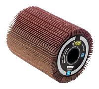 Brosse à lamelles abrasives pour poncer le bois ou le métal - FARTOOLS REX80 - Ø80mm - L 100mm - Grain A80