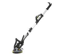 Fartools DWS 750 Ponceuse téléscopique plâtre pliable 750W.225mm, auto-aspirante, tête orientable, plateau éclairant LED 360° lumière rasante, sac de transport, suréquipée