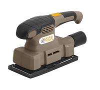 Fartools One Ponceuse Vibrante 150W, rectangle 90x187mm, oscillation 10000tr/min, fixation par pinces, collecteur de poussières, double poignée confort
