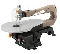 Fartools One Scie à chantourner 120W, table 413x253mm inclinable 45°, vitesse variable 400-1600tr/min, capacité coupe 405x50mm, livrée avec 3 lames