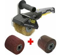 Fartools REX 80 Alésoir compact, 420 W, brosse à lamelles Ø80 mm/L100 mm, 1000 - 3200 rpm