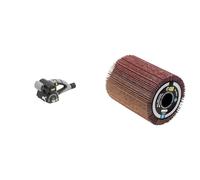 Fartools REX 80 Rénovateur compact 420W, brosse à lamelles Ø80mm/L100mm, 1000-3200tr/min & Brosse à lamelles abrasives Ø80mm - L 100mm pour poncer